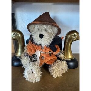 Boyds Bears & Friends Einstein Q Scaredybear Teddy Bear‎ with Hat and Jacket